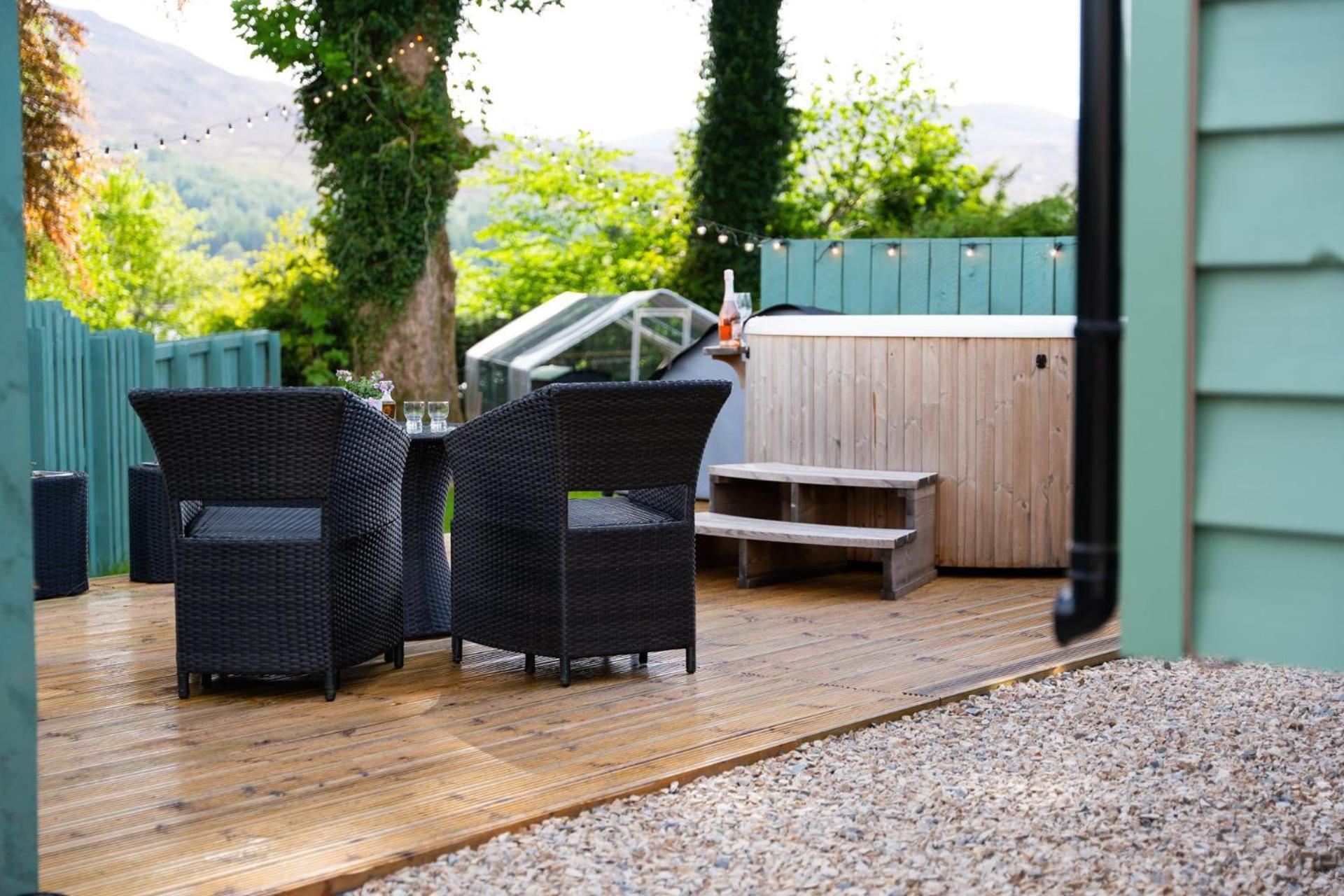 Driftwood & Hot Tub Villa Fort William Luaran gambar